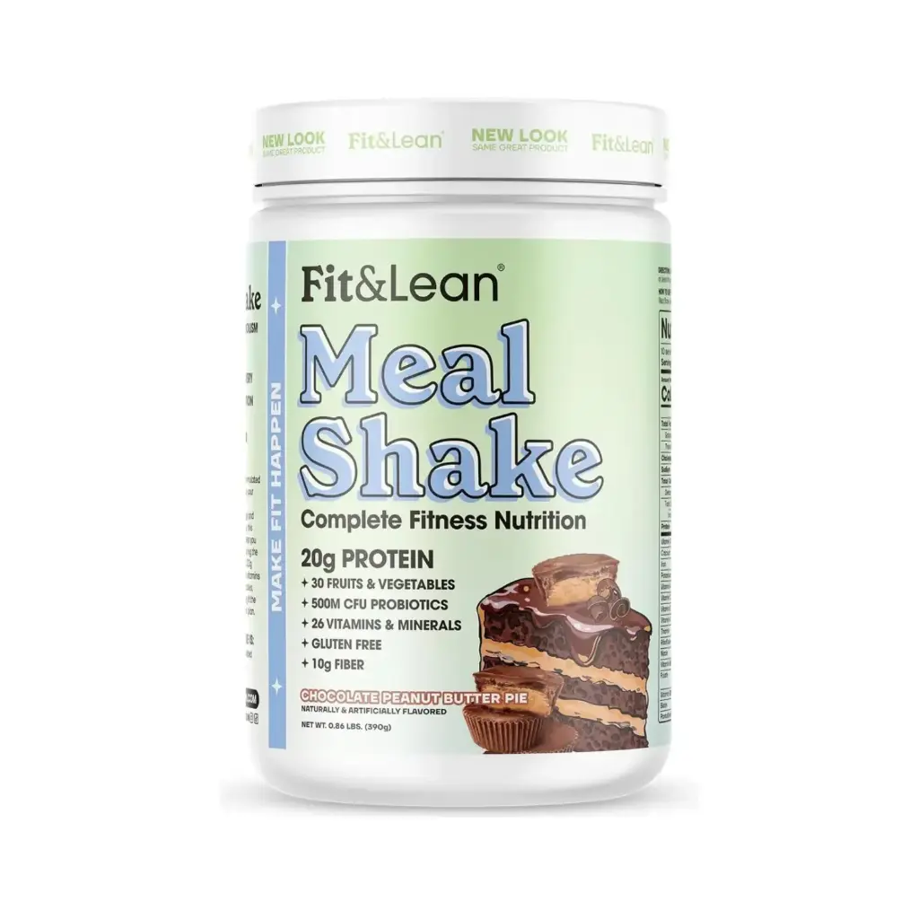 Fit & lean Meal Shake Proteina Sabor Chocolate Peanut Butter Pie 390g
