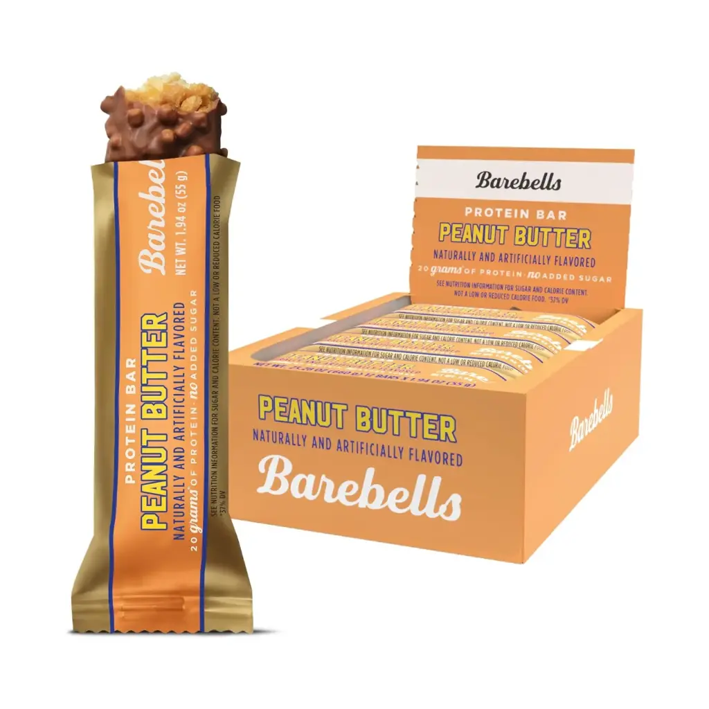 Barebells Barras de Proteína 12 Barras de 55 grs Sabor Peanut Butter