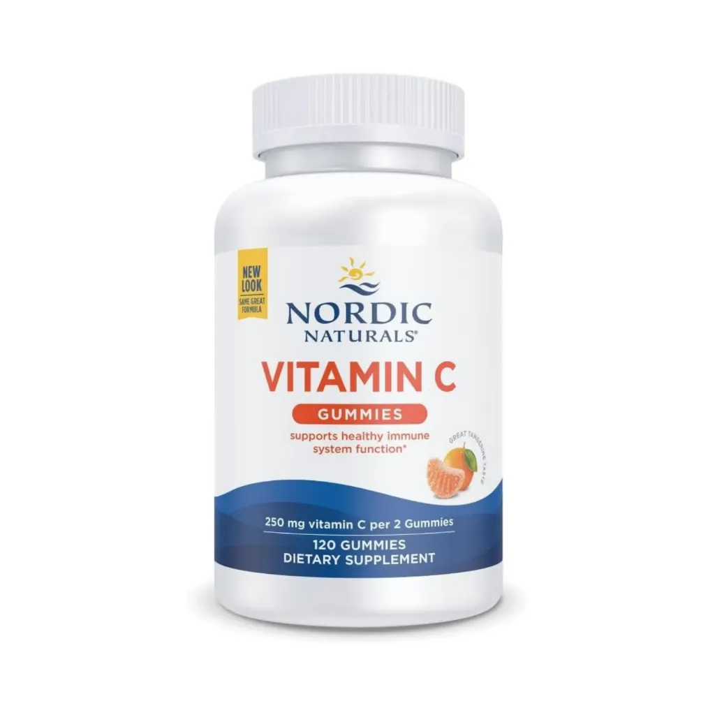 Nordic Naturals Vitamin C - Con 120 Gomitas Sabor Mandarina 250 mg