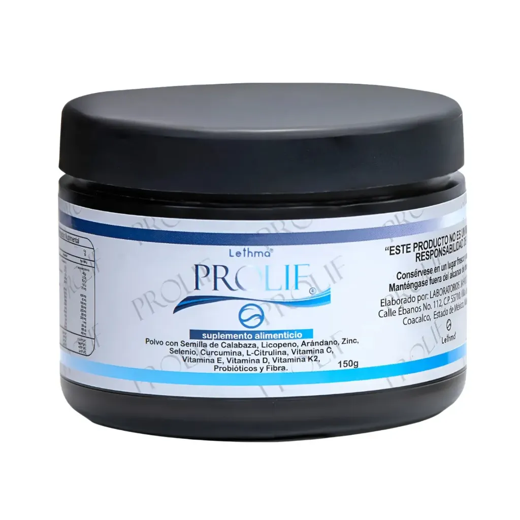 Lethma Prolif Suplemento Alimenticio Para Hombres 150g Salud Prostática