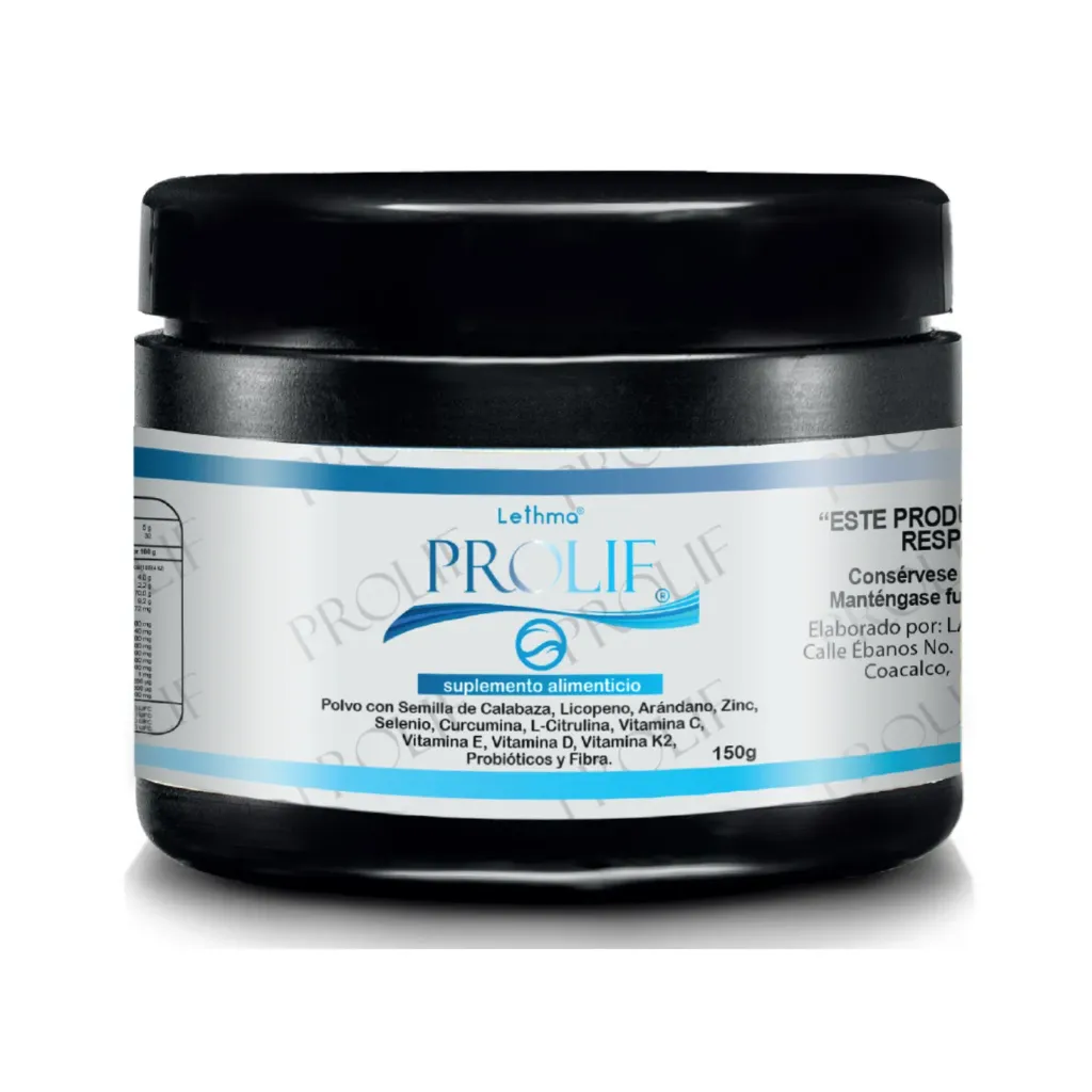 Lethma Prolif Suplemento Alimenticio Para Hombres 150g Salud Prostática