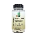 All Nature Vitamina D3+K2 Magnesio, Zinc y Aceite de Coco 1100mg, 150 Capsulas