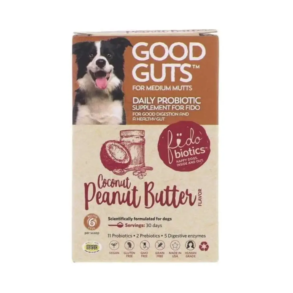 Fidobiotics Good Guts Para Perros Talla Mediana 30 Servicios