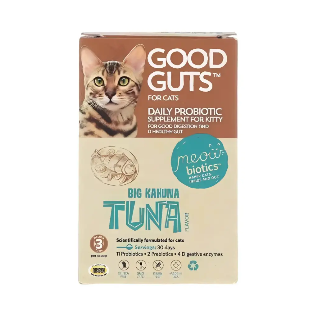 [852137005126] Fidobiotics Good Guts For Cats Probioticos En Polvo 30 Serv