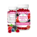 Lunakai Probiotic + Prebiotic 60 Gomitas Sabor Frutos Rojos