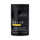 Sports Research Vitamina D3 5000 IU (125 mcg) 60 Cápsulas Blandas, Aceite de Coco Orgánico