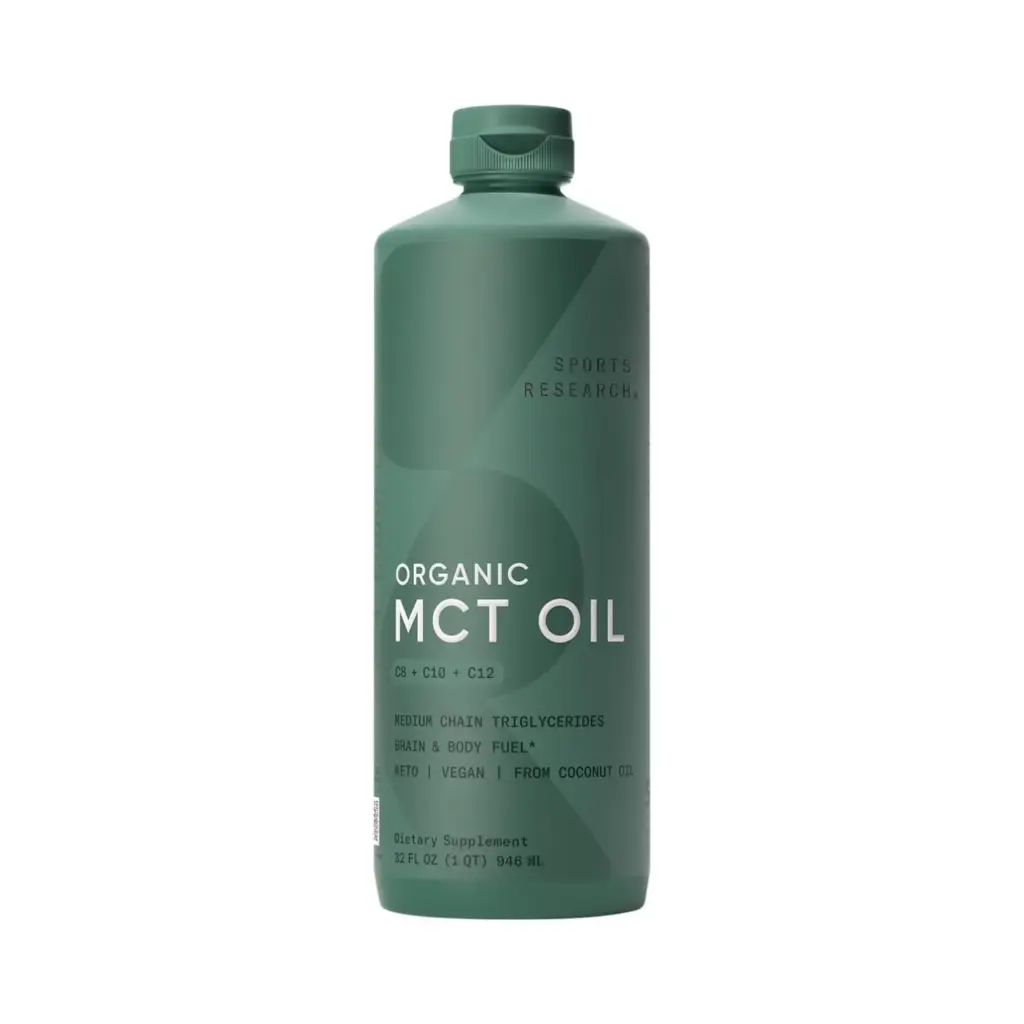 Sports Research Aceite MCT Orgánico 946 ml (32 fl oz)