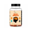 TruHeight Brain Growth Para Niños de 2 Años en Adelante Sabor Naranja Con 60 gomitas