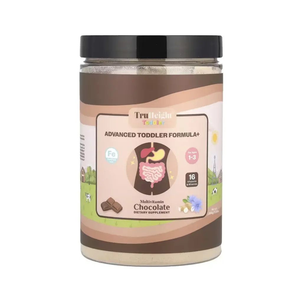 TruHeight Toddler Advanced Formula+ Para Niños de 1 a 3 Años Sabor Chocolate 266 g (0,59 lb)
