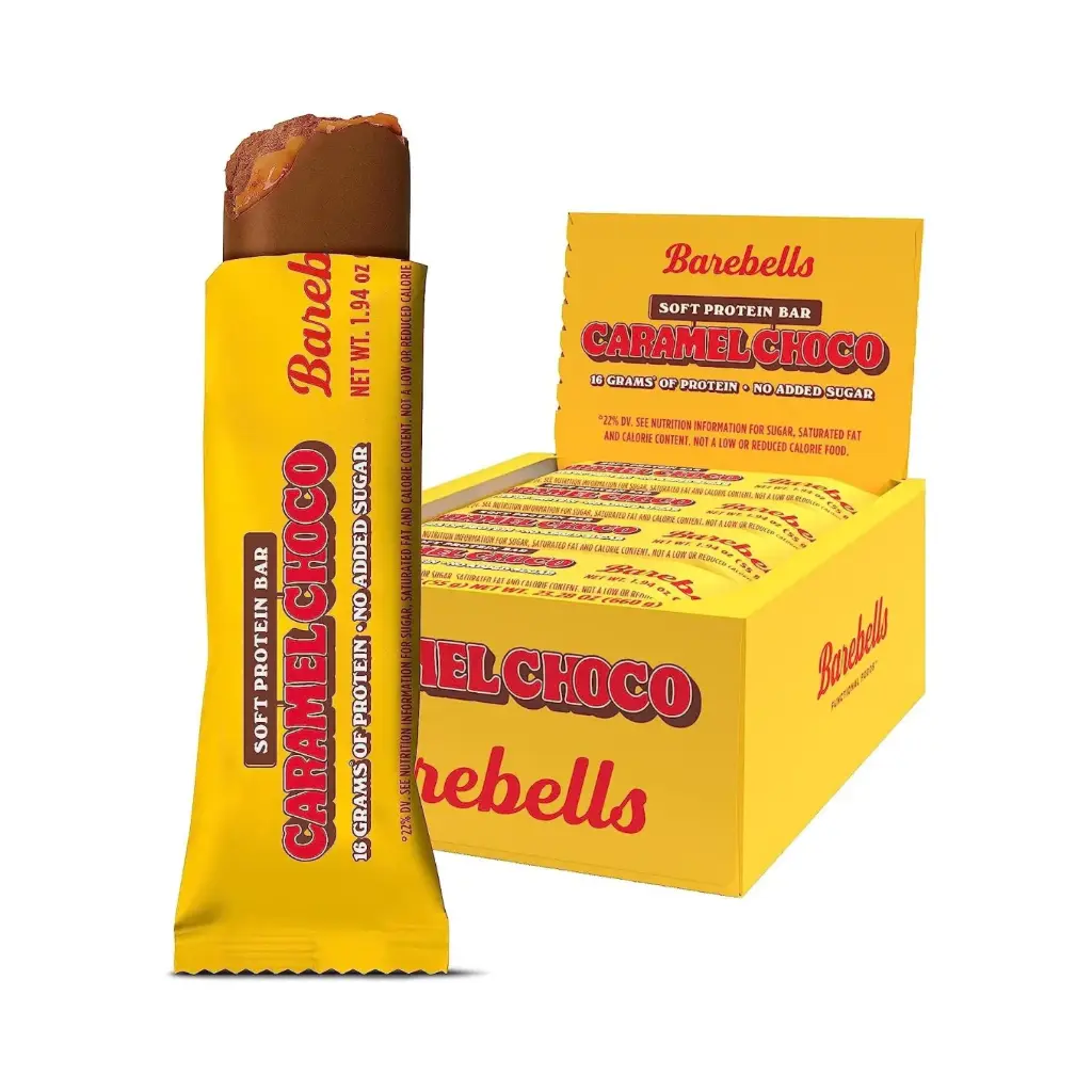 Barebells Barras De Proteina 12 Pzs De 55 Grs Sabor Caramel Choco