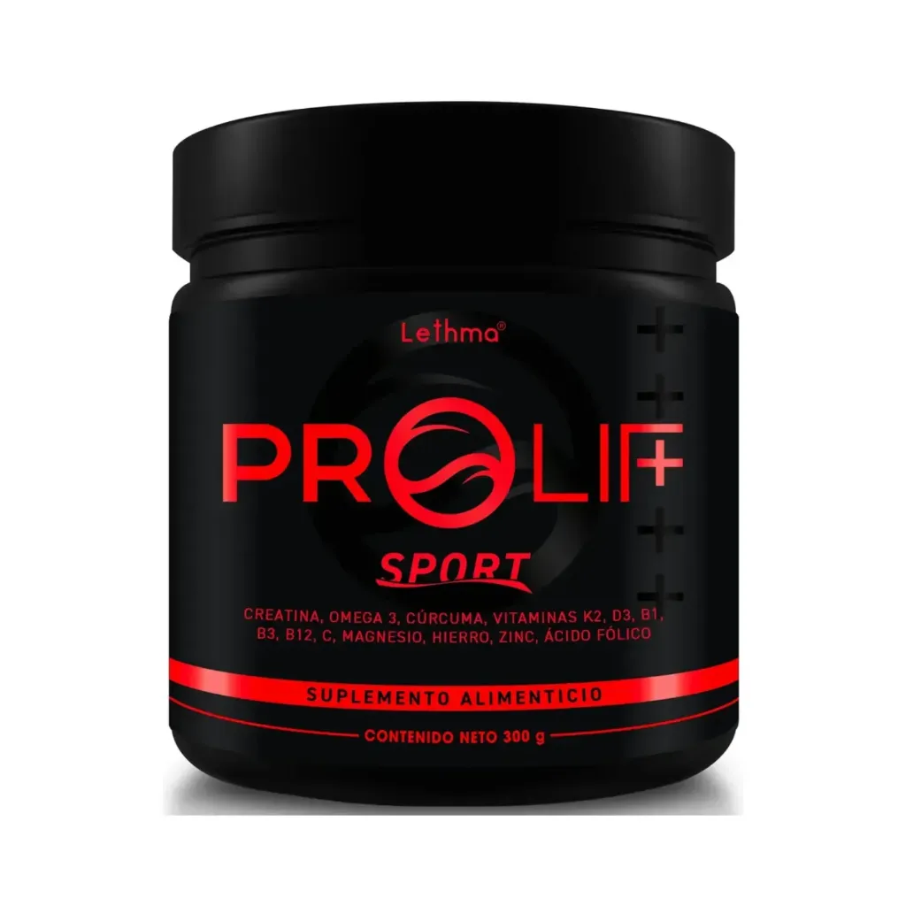 Lethma Prolif Sport 300g Creatina-Omega 3-Curcuma-Vitaminas