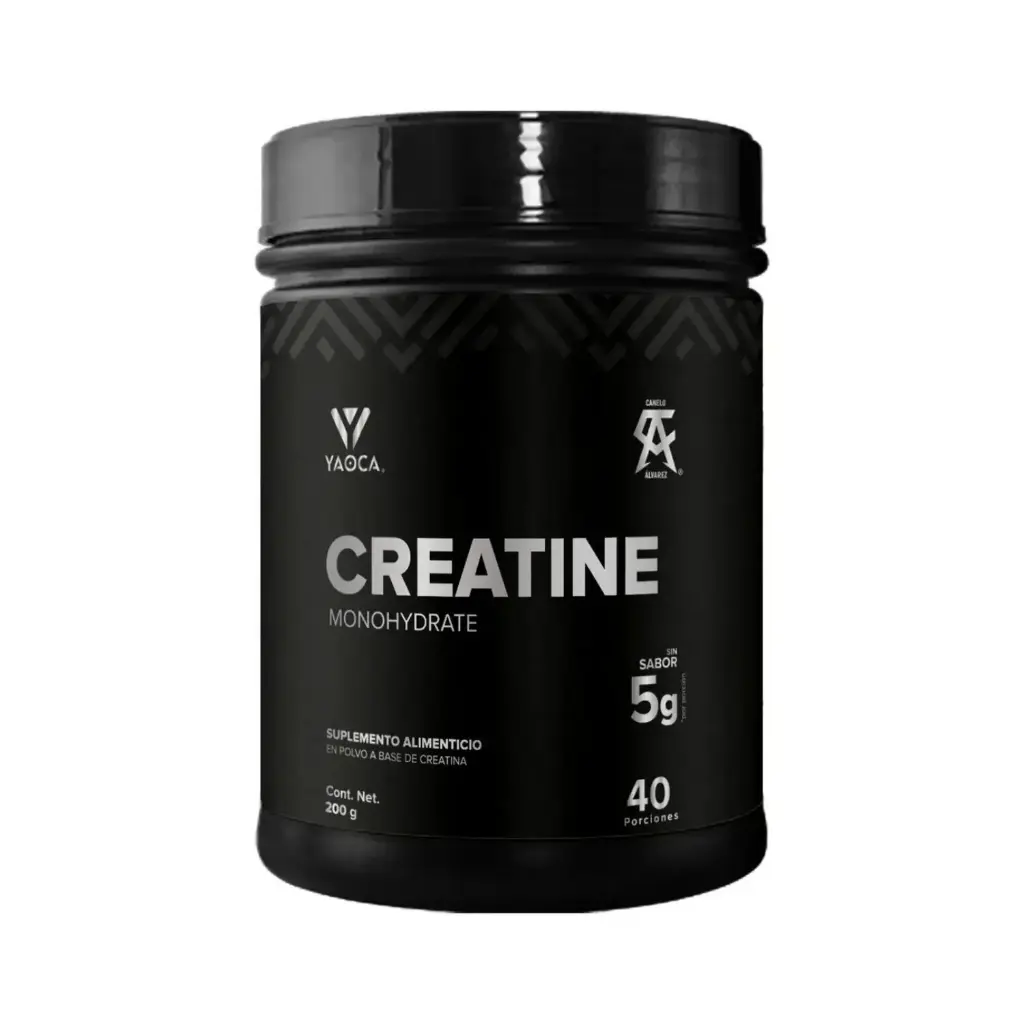 Yaoca Creatina Monohidratada De 200g 40 Servicios Sin Sabor