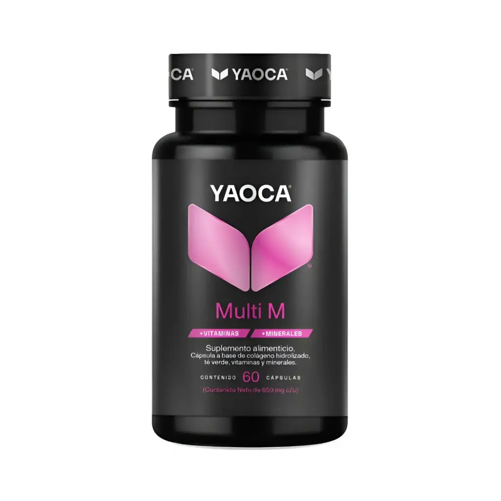 Yaoca Multi M 60 Cápsulas Multivitamínico Para Mujer