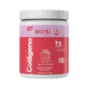 Wonu Colágeno En Polvo De 600g 52 Servicios Sabor Fresa Arándano 