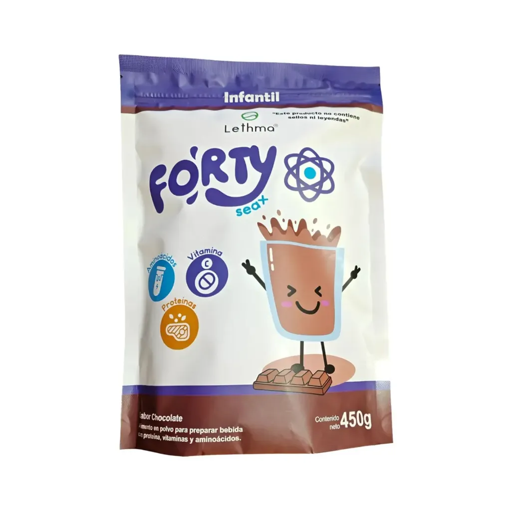 Lethma Forty Seax Infantil 450g Sabor Chocolate