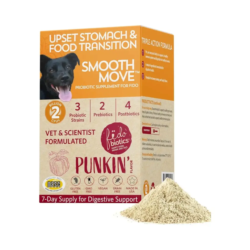 [852137005201] Fidobiotics Smooth Move Probioticos Para Perro 7serv 