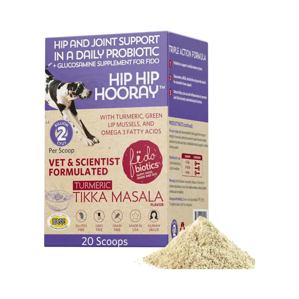 Fidobiotics Hip Hip Hooray Probiotico Para Perro 20serv 