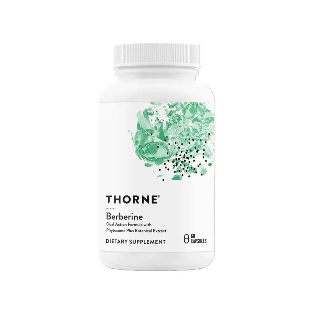 [693749048008] Thorne Berberina Calcio y Magnesio de Alta Absorción para La Salud y Función Muscular 60 Cápsulas