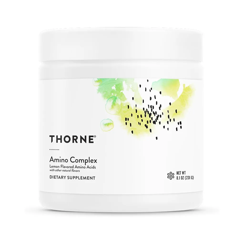[693749003663] Thorne Amino Complex Aminoácidos Esenciales Para Recuperación Muscular Y Desarrollo De Masa Muscular 231 G