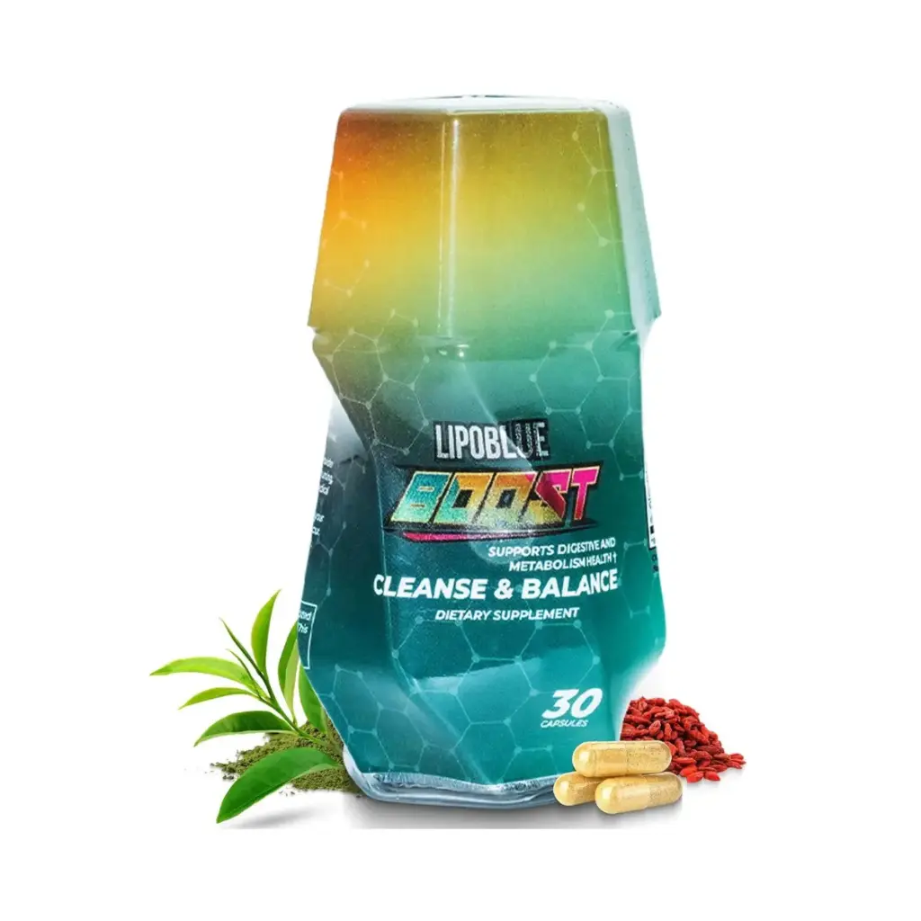 [lipocleanse] Lipoblue Boost Cleanse & Balance 30 Capsulas Bienestar Digestivo