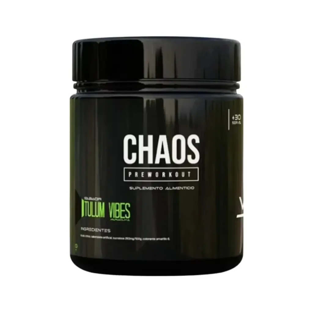 Vitfit Chaos Pre-entreno 450 grs Sabor Tulum vibes/Maracuya