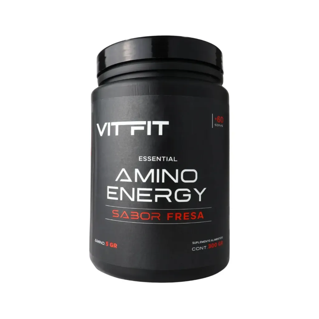 Vitfit Essential Amino Energy 300 grs Sabor Fresa