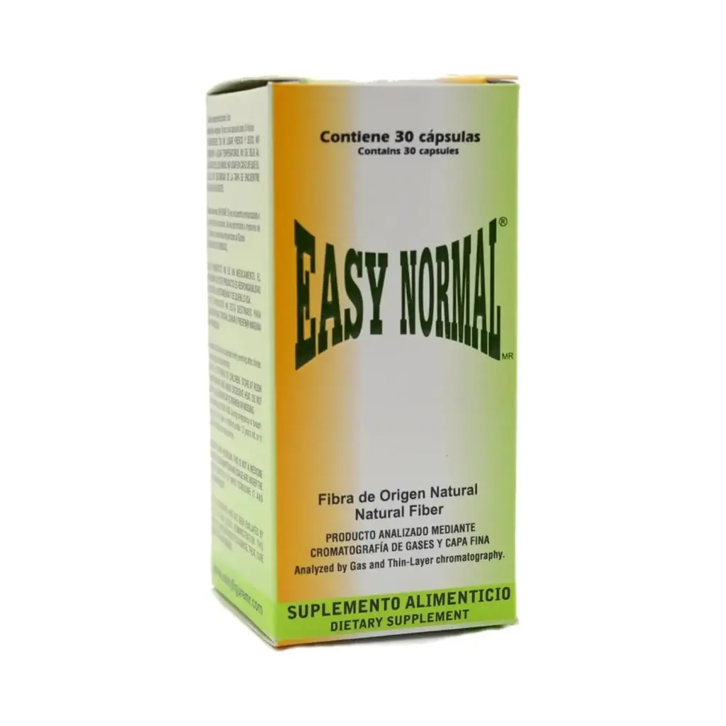 [EASYNORMAL20323] Easy Figure Easy Normal Fibra de Origen Natural 30 Cápsulas | Apoyo Digestivo y Tránsito Intestinal | Fórmula Natural Suave