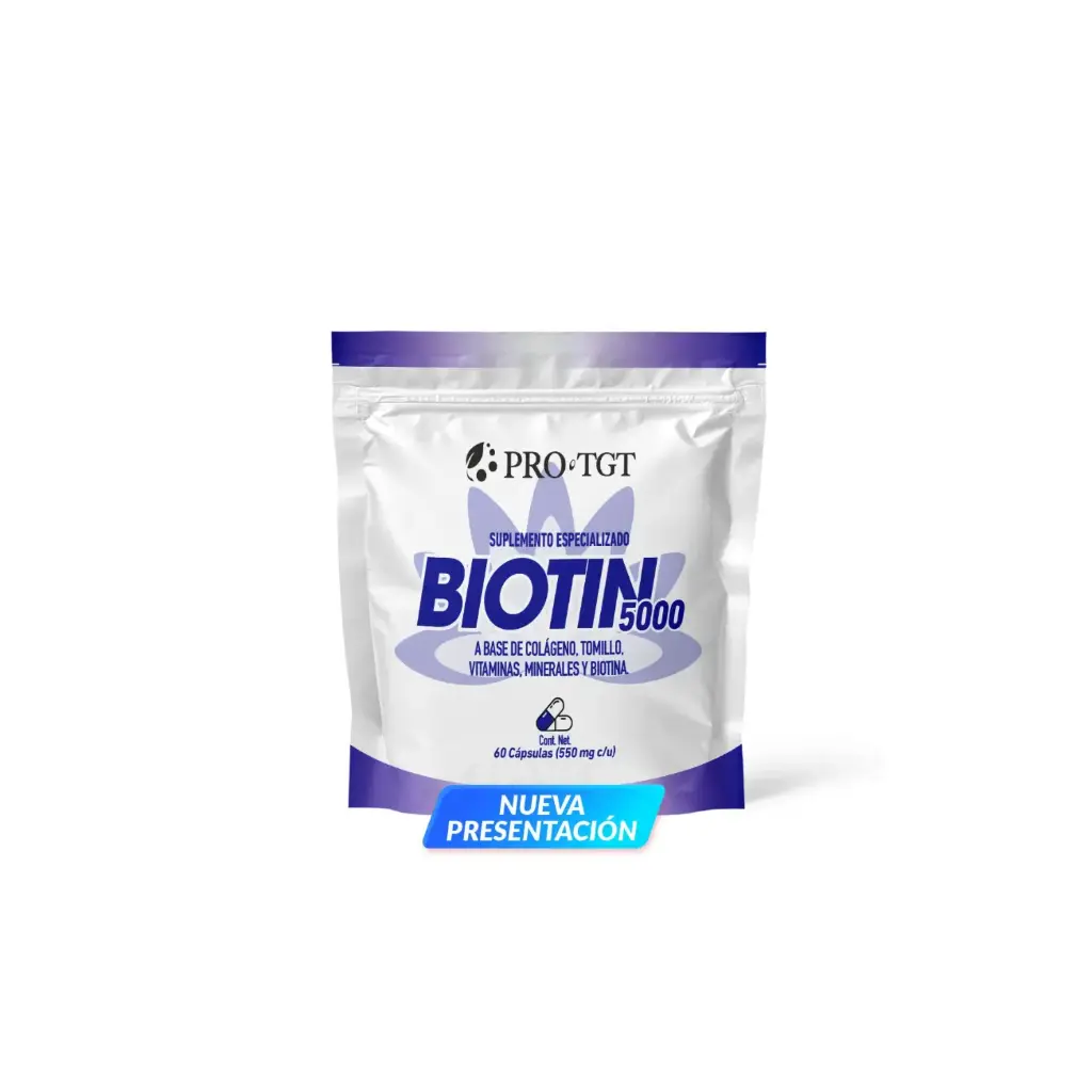 PROTGT biotin 5000 (biotina bariatrica) 60 caps