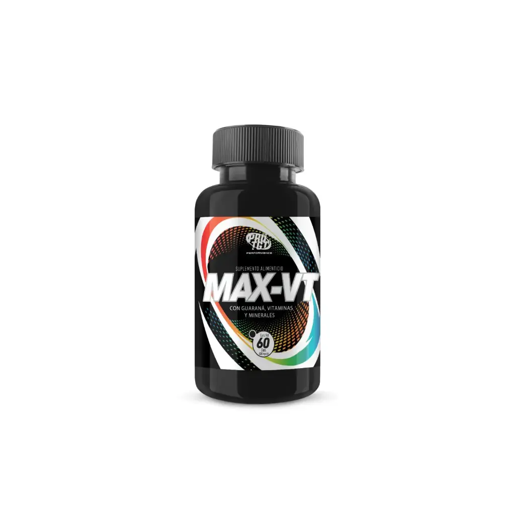 PROTGT MAX VT GUARANA, VITAMINAS Y MINERALES 60 CAPS