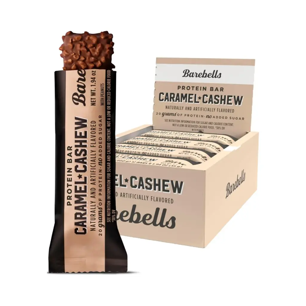 Barebells Barras de Proteína 12 Barras de 55 grs Sabor Caramel Cashew