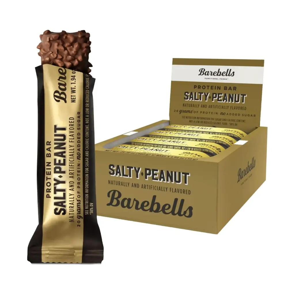 Barebells Barras de Proteína 12 Barras de 55 grs Sabor Salty Peanut
