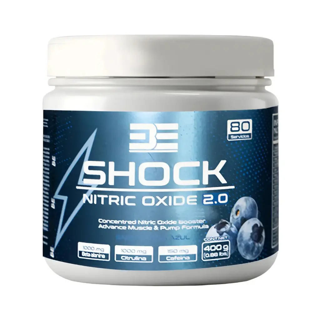 Be Supplements, Be Shock Oxido Nitrico 2.0, Más Clembuterol, 400 g, 80 Servicios, Desarrollo de Resistencia