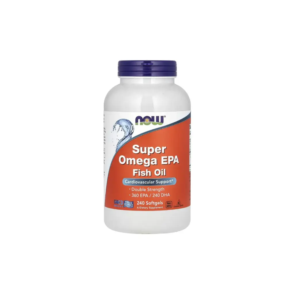 Now Foods Aceite De Pescado Con Super Omega Epa 240 Cápsulas Blandas (1000 Mg Por Cápsula Blanda) 