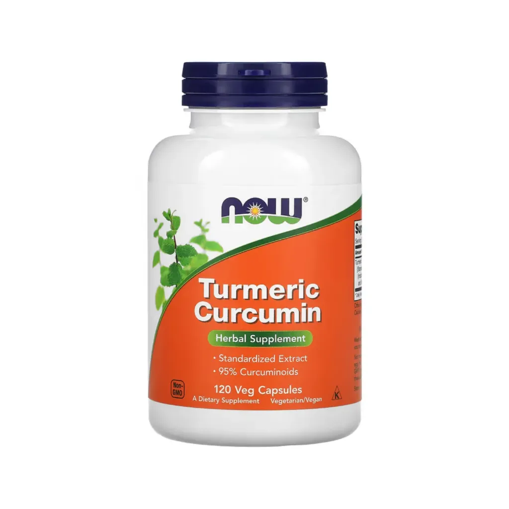[733739046390] Now Foods Curcumina De Cúrcuma 120 Cápsulas Vegetales (665 Mg Por Cápsula)