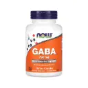 Now Foods Gaba Con Vitamina B6 750 Mg, Refuerzo Para Los Neurotransmisores 100 Cápsulas Vegetales 