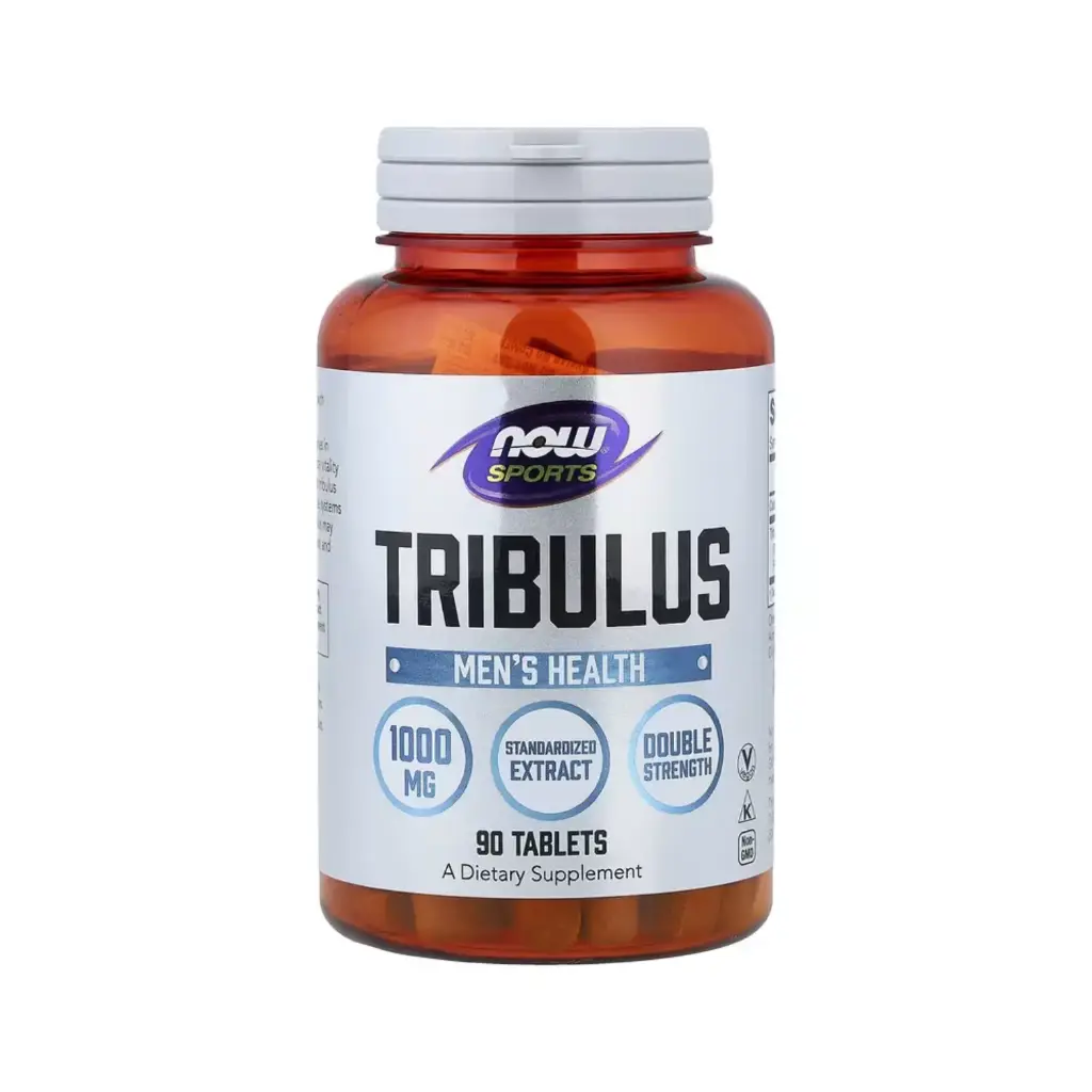 Now Foods Deportes Tribulus 1000 Mg, Salud Del Hombre, Doble Concentración 90 Tabletas 