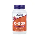 Now Foods C-500 Con Rosa Mosqueta, Protección Antioxidante 100 Tabletas