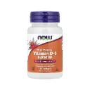 Now Foods Vitamina D3, Alta Potencia, 125 Mcg (5000 UI), Salud De Los Huesos Y El Sistema Inmunitario 120 Cápsulas Blandas 