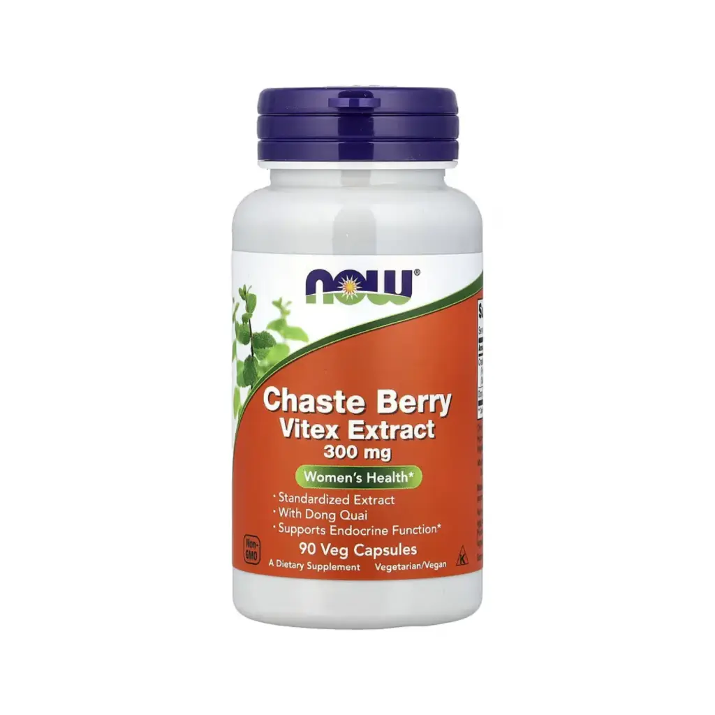 [733739047731] Now Foods Extracto De Saucegatillo Vitex Extracto Estandarizado 300 Mg Con Dong Quai, Salud De La Mujer 90 Cápsulas Vegetales