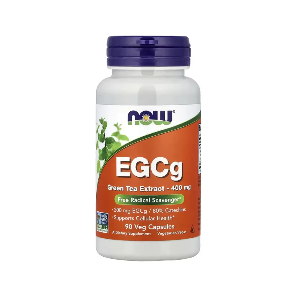 [733739047045] Now Foods Egcg Extracto De Té Verde 400 Mg, Promueve La Salud Celular 90 Cápsulas Vegetales