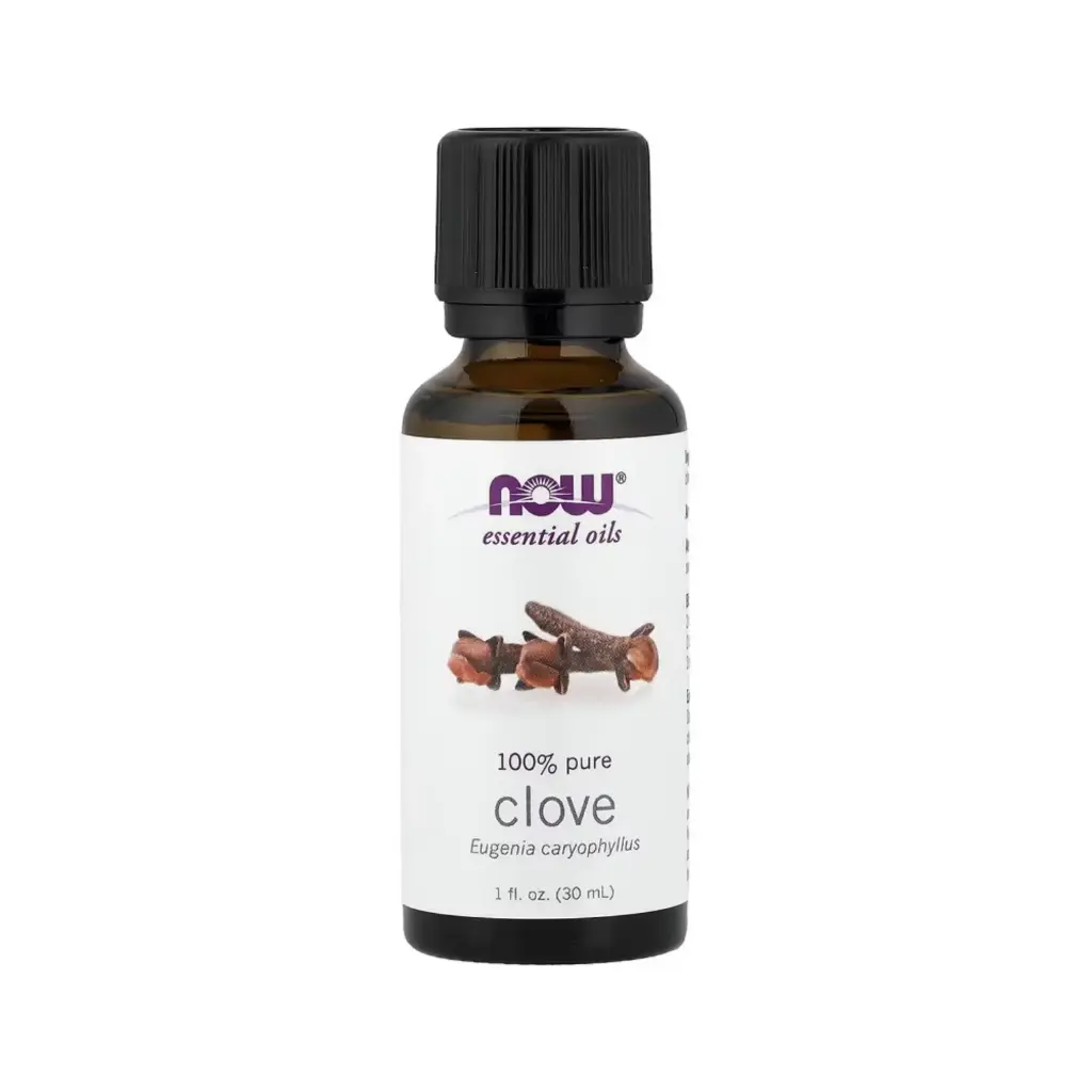 Now Foods Aceites Esenciales Clavo 30 Ml (1 Oz. Líq.)