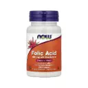 Now Foods Ácido Fólico 800 Mcg, Apoya El Metabolismo Saludable De La Homocisteína 250 Tabletas 