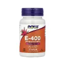 Now Foods E-400, 268 Mg (400 IU) Con Mezcla De Tocoferoles, Protección Antioxidante  50 Cápsulas Blandas