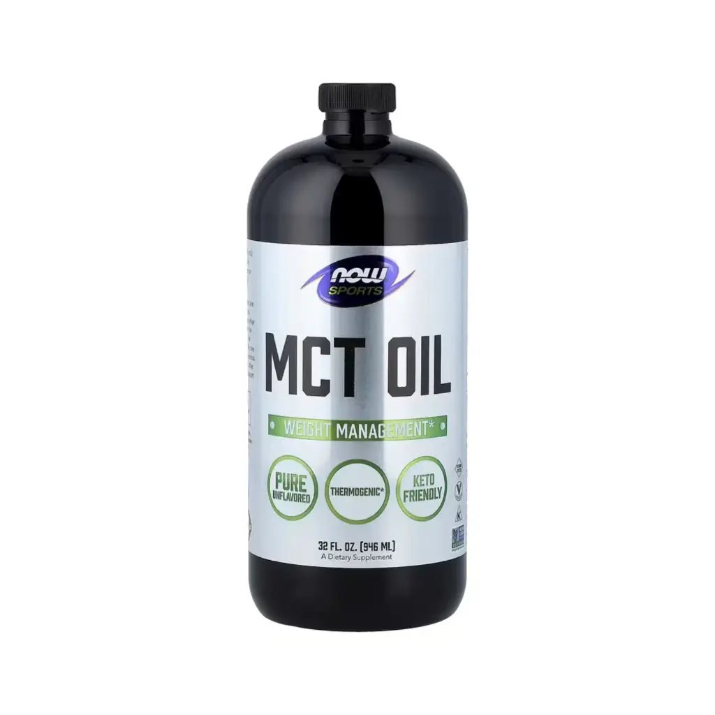 Now Foods Sports Aceite De MCT, Control Del Peso 946 Ml (32 Oz. Líq.)