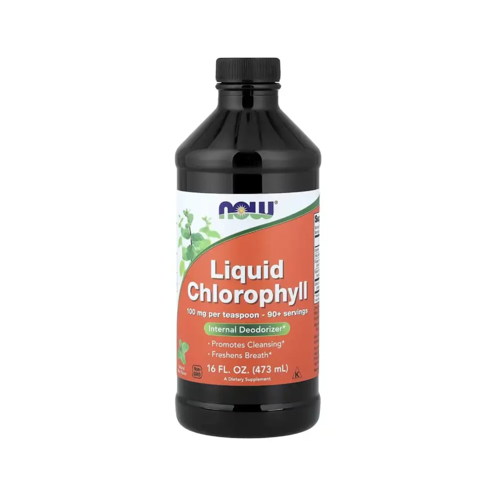 Now Foods Clorofila Líquida, Producto Superconcentrado 473 Ml (16 Oz. Líq.) 
