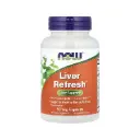 Now Foods Liver Refresh, Promueve La Salud Óptima Del Hígado, Apoyo Hepático Y Apoya Los Procesos Saludables De Desintoxicación 90 Cápsulas Vegetales 
