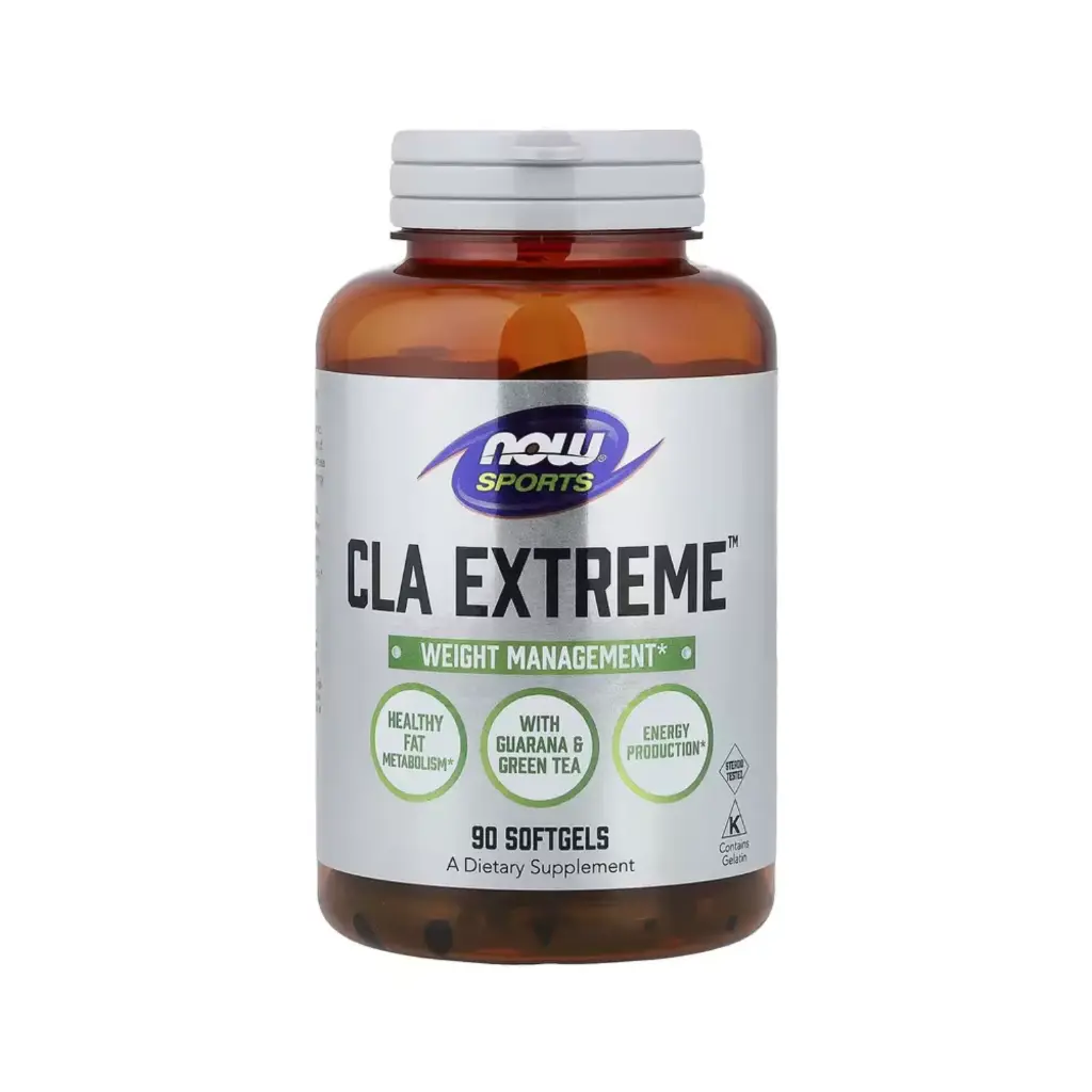 [733739017314] Now Foods Sports CLA Extreme Control Del Peso 90 Cápsulas Blandas 