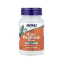 Now Foods Picolinato De Zinc 50 Mg, Refuerzo Del Sistema Inmune 60 Cápsulas Vegetales 