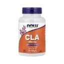 Now Foods CLA 800 Mg, Aceite Nutricional De Cartamo 90 Cápsulas Blandas 