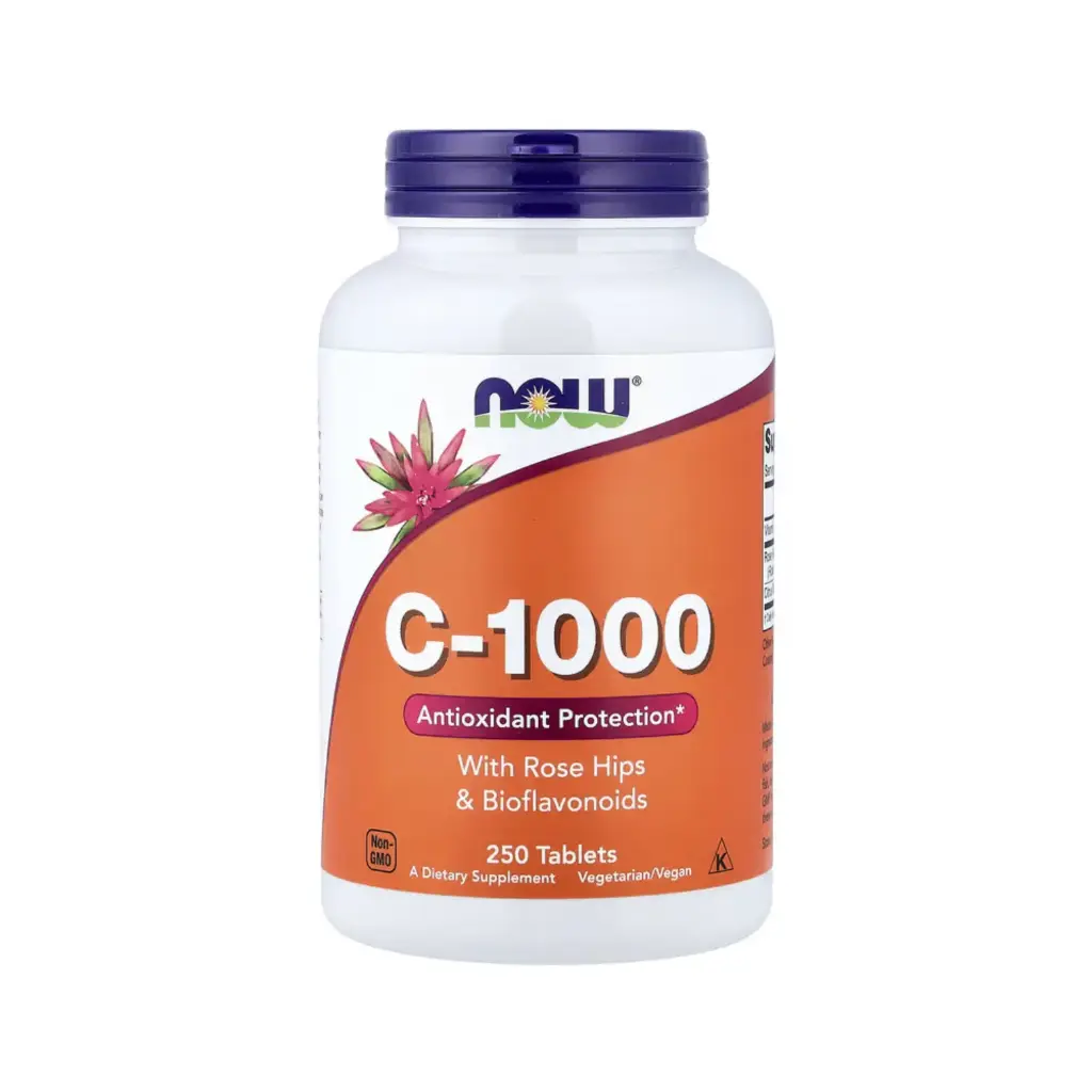 [733739006875] Now Foods C-1000 Con Rosa Mosqueta Y Bioflavonoides, Protección Antioxidante 250 Tabletas